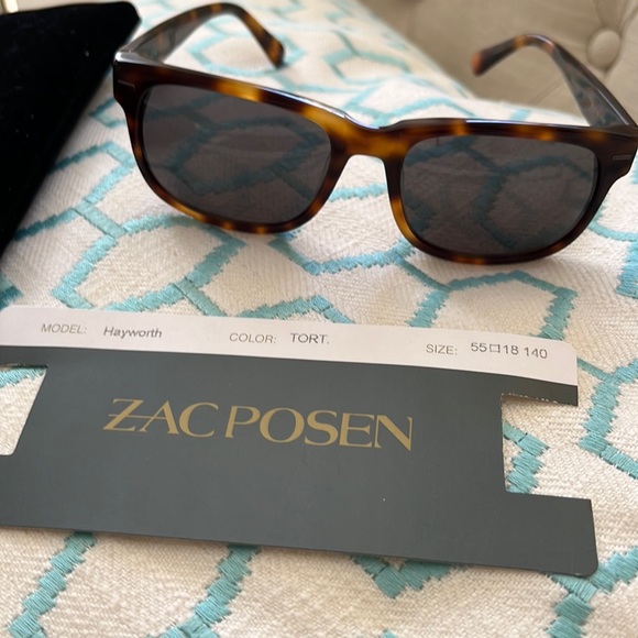 Zac Posen Unisex Sunglasses - New with Tags - Picture 13 of 13